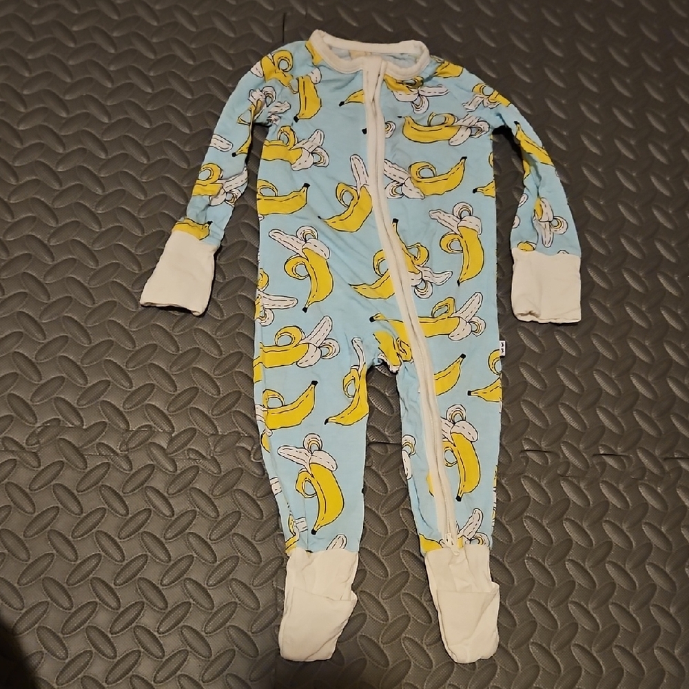 Little Sleepies Banana Print 0-3 Month